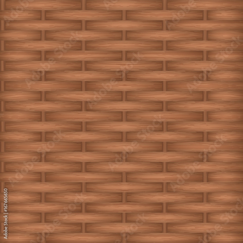 Wooden texture weaving. Vector background