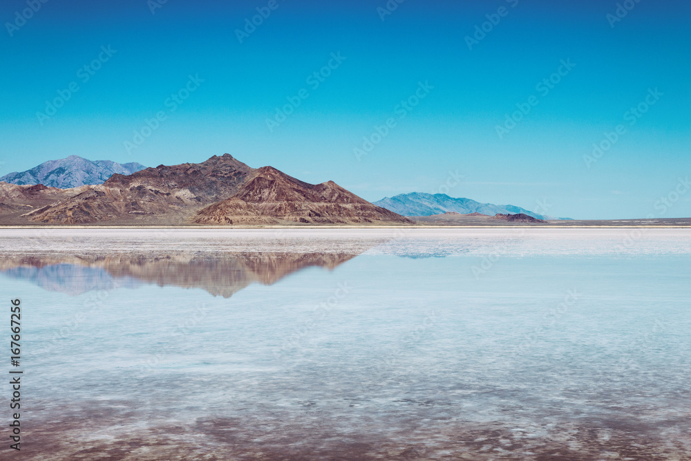 Bonneville Salt Flats, Utah USA