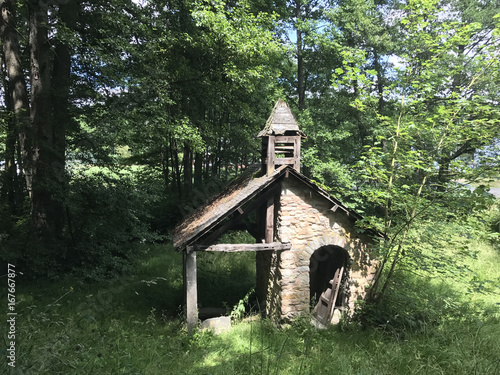 Small abandoned house