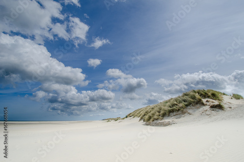 Coast at Terschelling. Nice green dunes