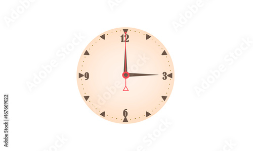 Clock ticking time