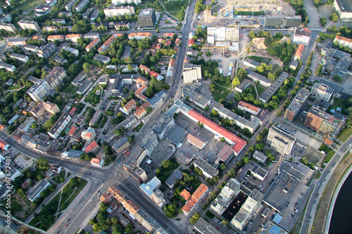 City of Vilnius  Lithuania   aerial view