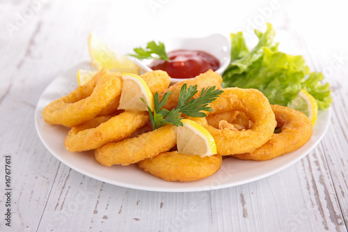 fried squid ring