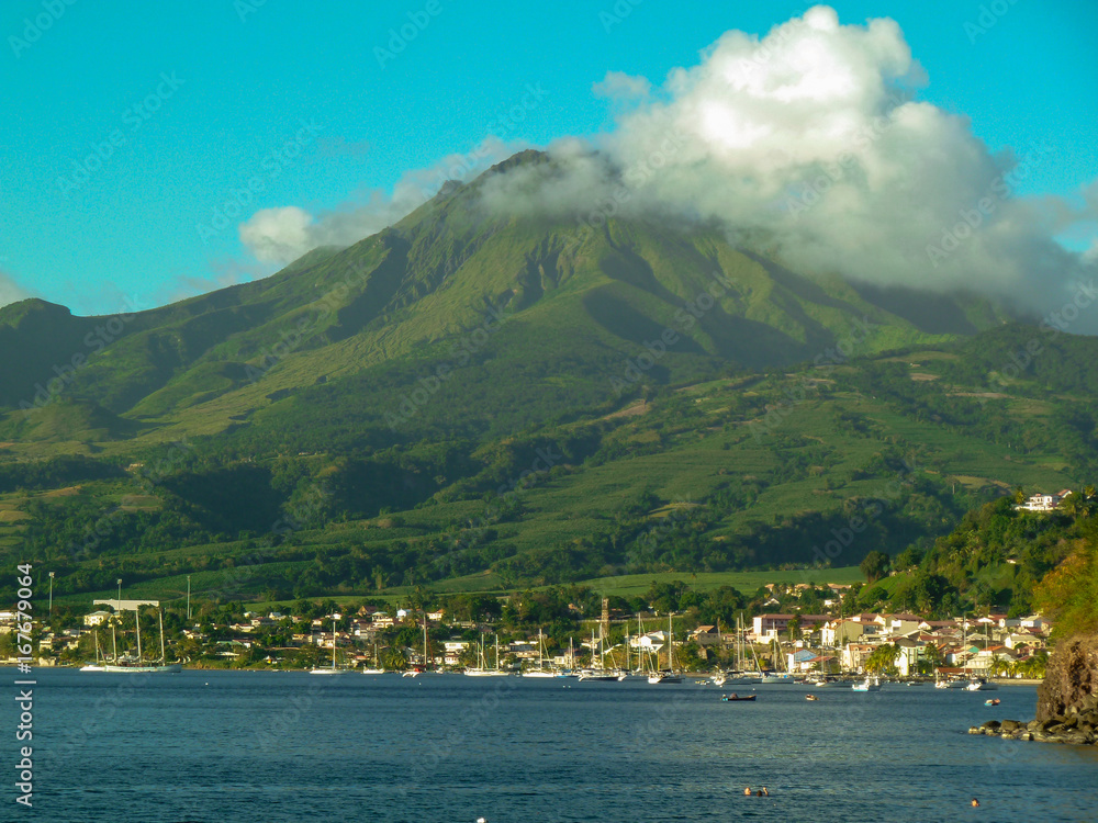 Martinique-Volcan de la Montagne Pelée