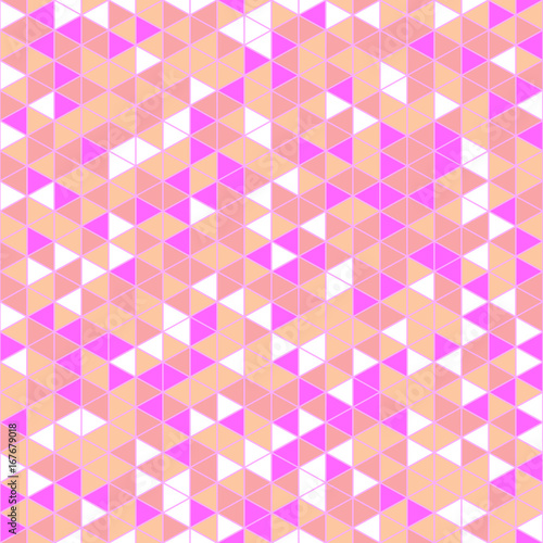 Triangle Mosaic Seamless Pattern