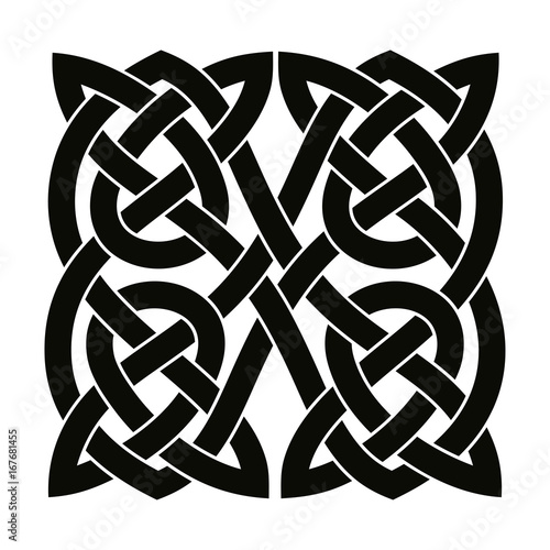 Celtic national ornaments.