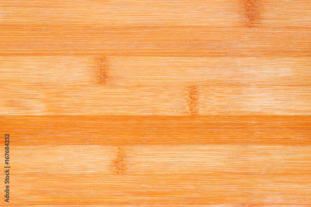 Fototapeta premium Bamboo cutting board close up