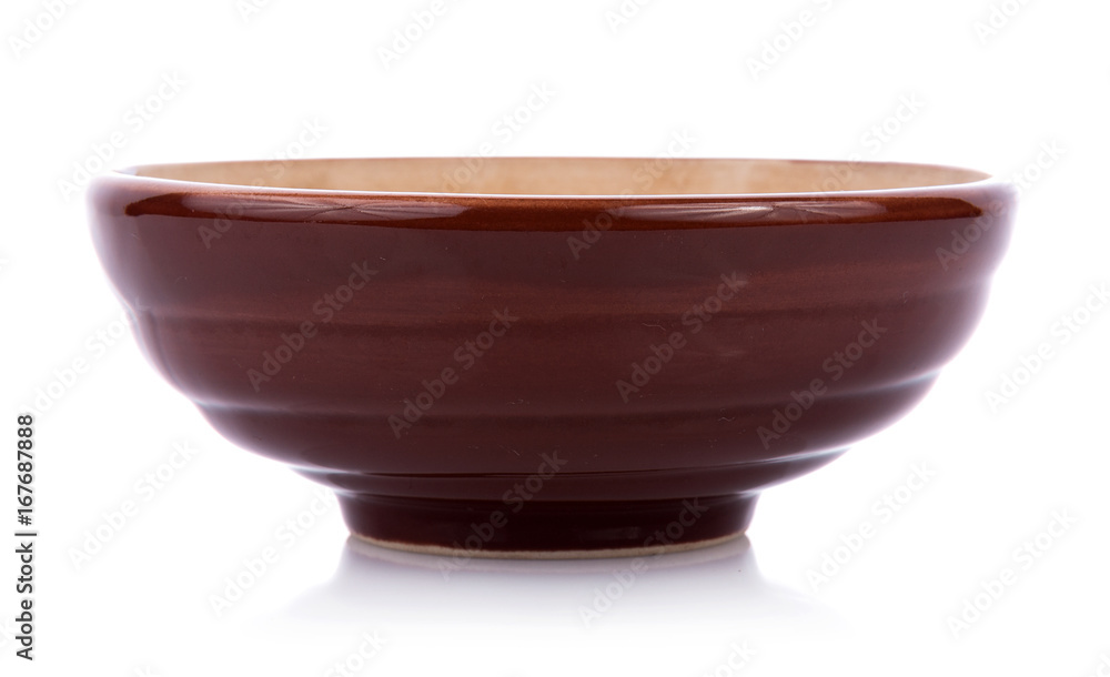 ceramics bowl isolated on white background ceramics bowl isolated on white background
