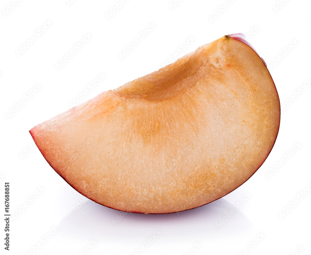 plums isolated on white background plums isolated on white background