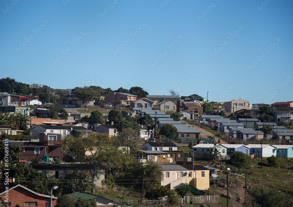 Fototapeta premium Small Town in the Western Cape in South Africa