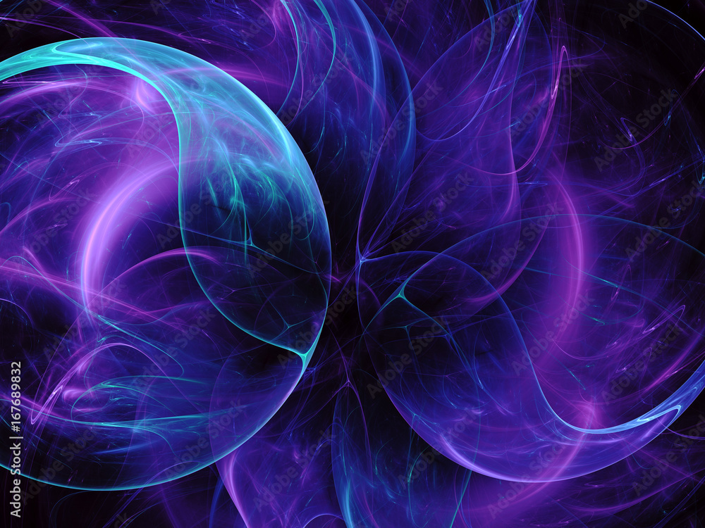 Abstract fractal background 3D rendering Abstract fractal background 3D rendering