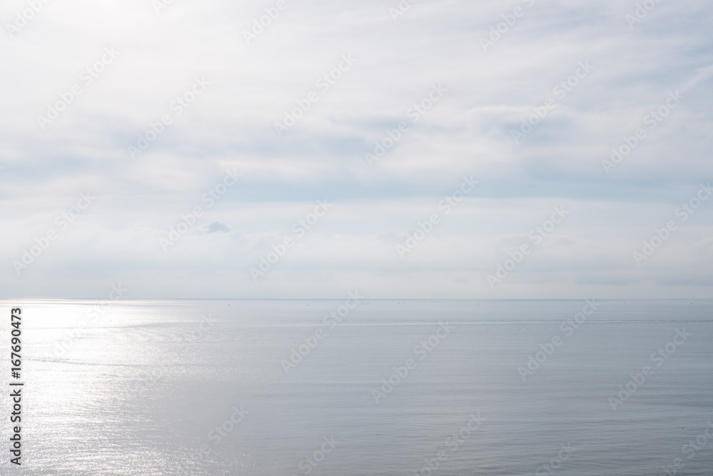 Image of the sea with beautiful blue sky background Image of the sea with beautiful blue sky background