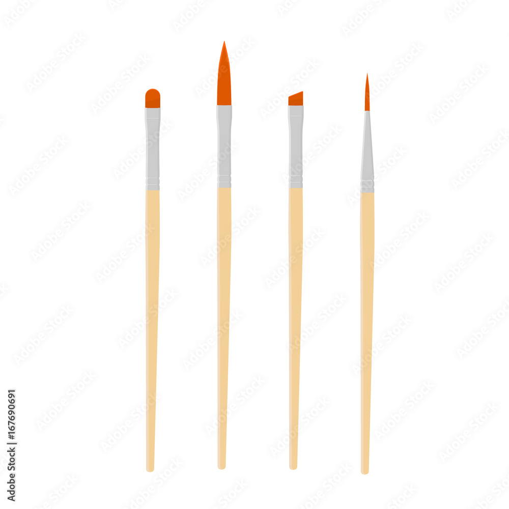 Paint brush vector Paint brush vector