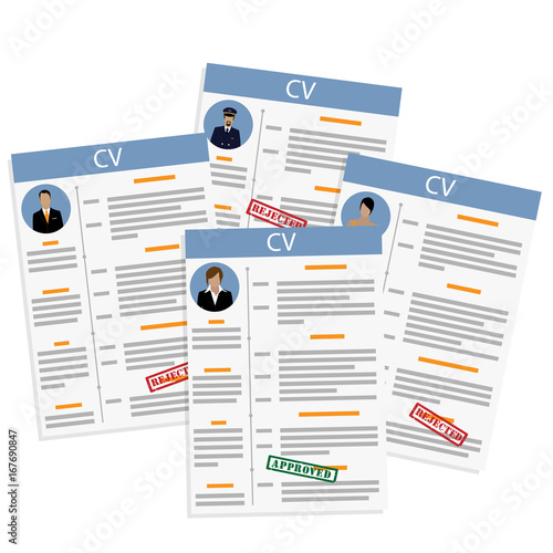 Job interview concept