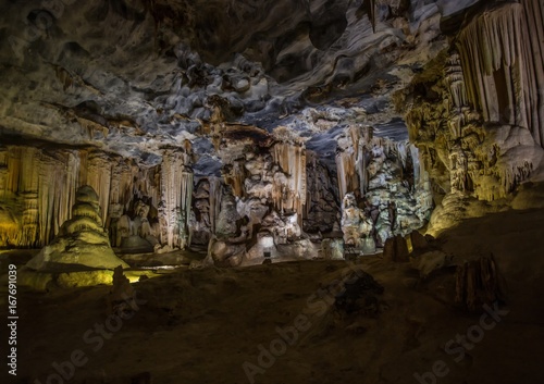 Flowstones in the famous Cango Caves in South Africa