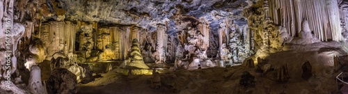 Slika na platnu Flowstones in the famous Cango Caves in South Africa