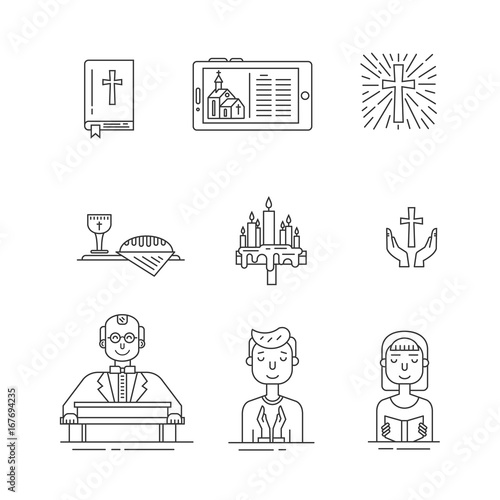 Christianity line set