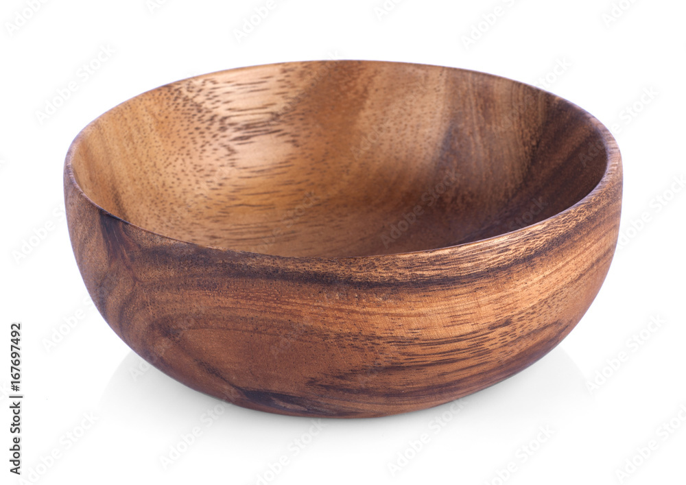 .Wooden bowl .Wooden bowl