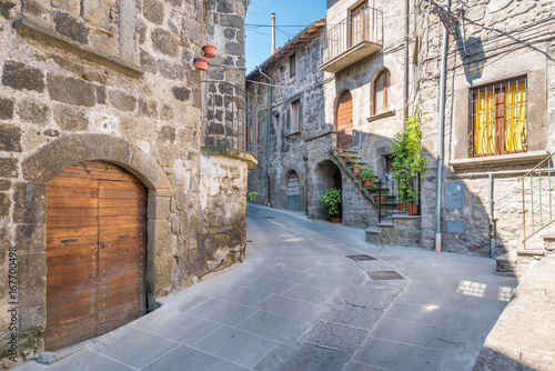 Fototapeta Naklejka Na Ścianę i Meble -  Scenic sight in Vitorchiano, province of Viterbo, Lazio, central Italy.