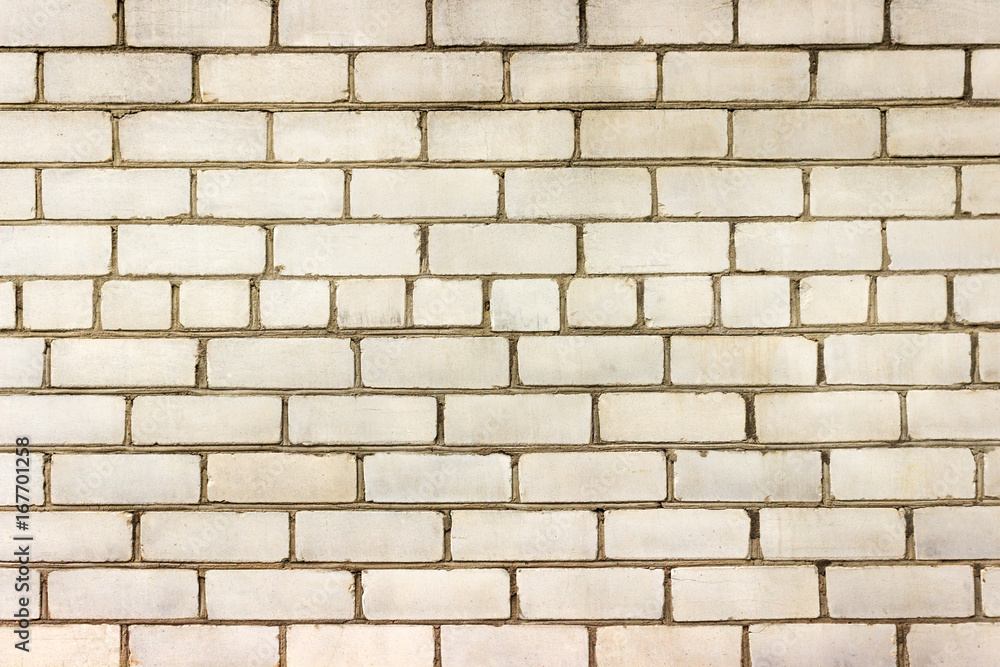 White brick wall, perfect as a background, square photograph White brick wall, perfect as a background, square photograph