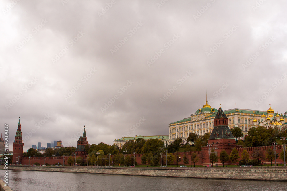 Beautiful view of the Moscow Kremlin Beautiful view of the Moscow Kremlin