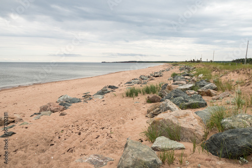 The beach at Panmure Island on PEI