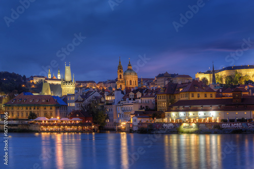 Night view of the Old Town in Prague, Czech Republic © Patryk Michalski
