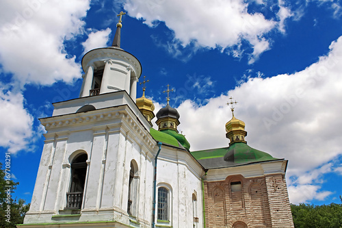 The Church of the Saviour at Berestovo is a church located immediately north of the Monastery of the Caves in an area known as Berestove photo