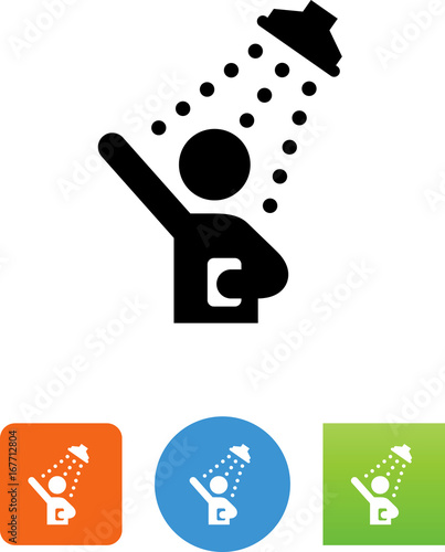 Shower Icon - Illustration