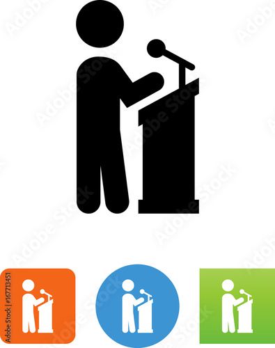 Speech Icon - Illustration
