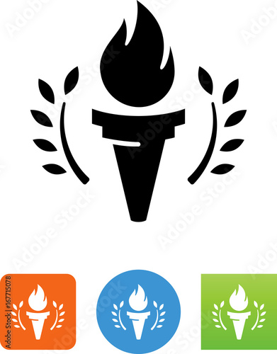 Torch Icon - Illustration