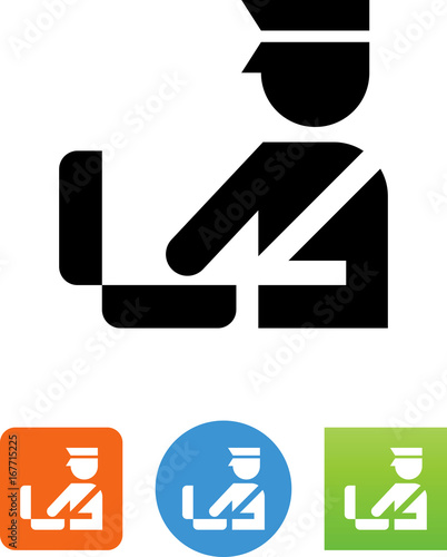Travel Security Icon - Illustration