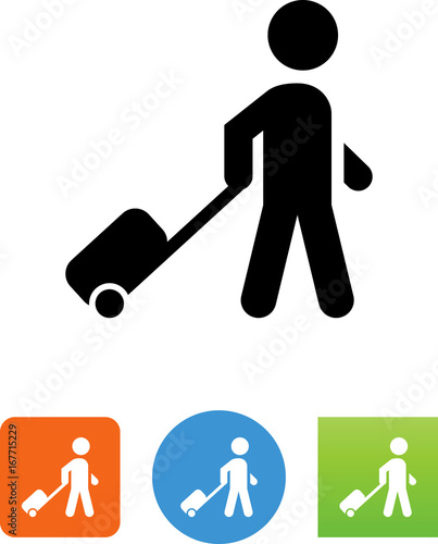 Traveler Icon - Illustration