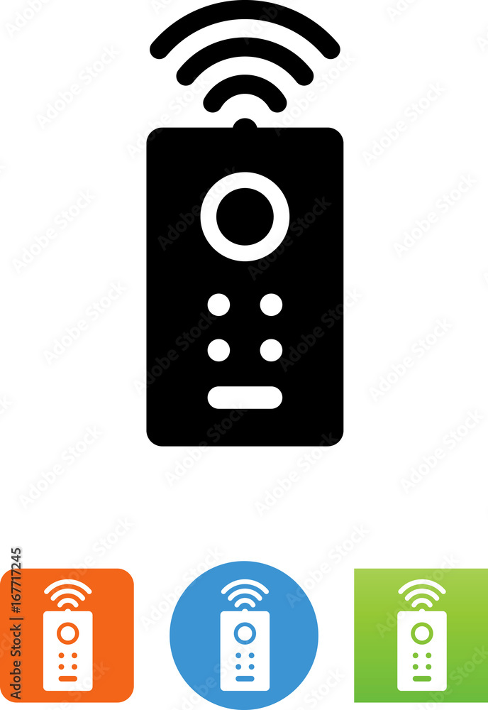 Vector Remote Control Icon - Illustration Vector Remote Control Icon - Illustration
