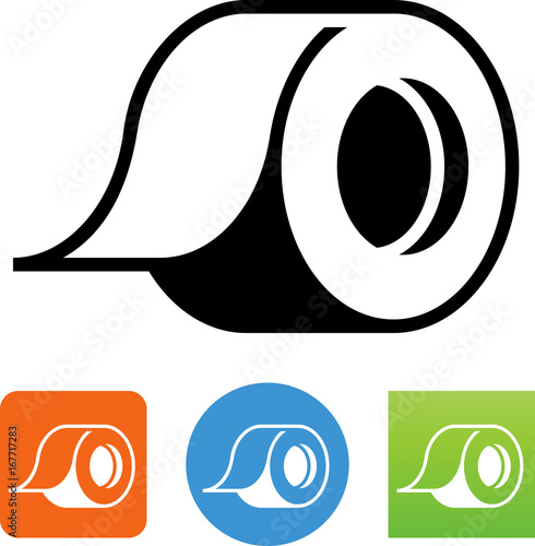 Vector Roll Of Tape Icon