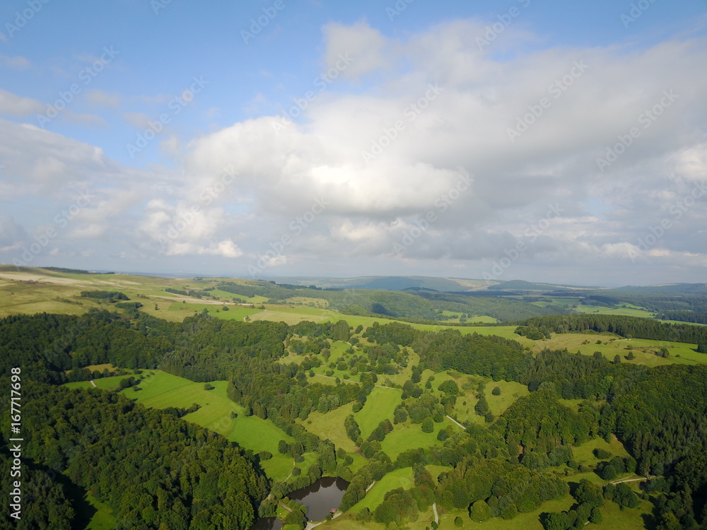 Obraz premium Rhön - Wasserkuppe, Kloster Kreuzberg & Umgebung