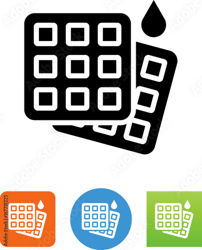 Waffles Icon - Illustration