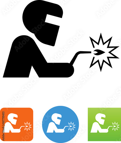 Welder Icon - Illustration