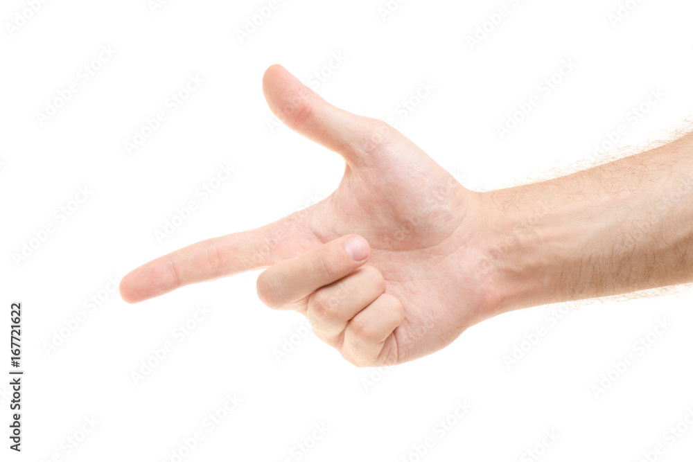 Man's hand emotions Man's hand emotions