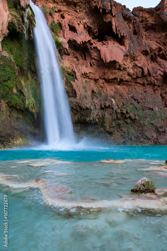 Havasupai Waterfalls in Arizona