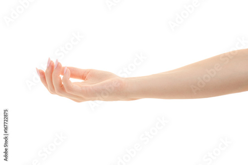 Female hand gestures emotions