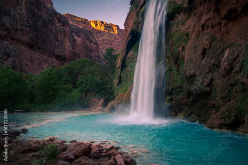 Havasupai Waterfalls in Arizona