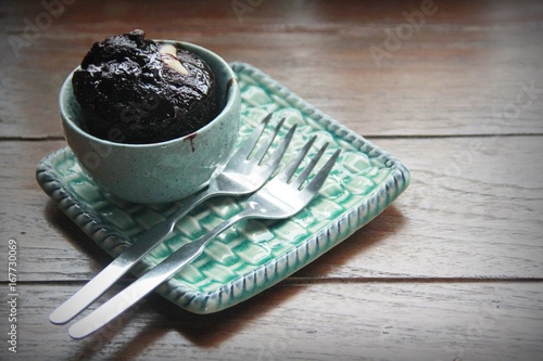 Flames go hot with things burning.