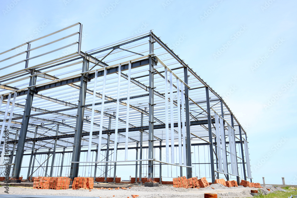 Fototapeta premium The steel structure