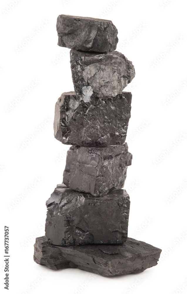 Obraz premium Pile of coal