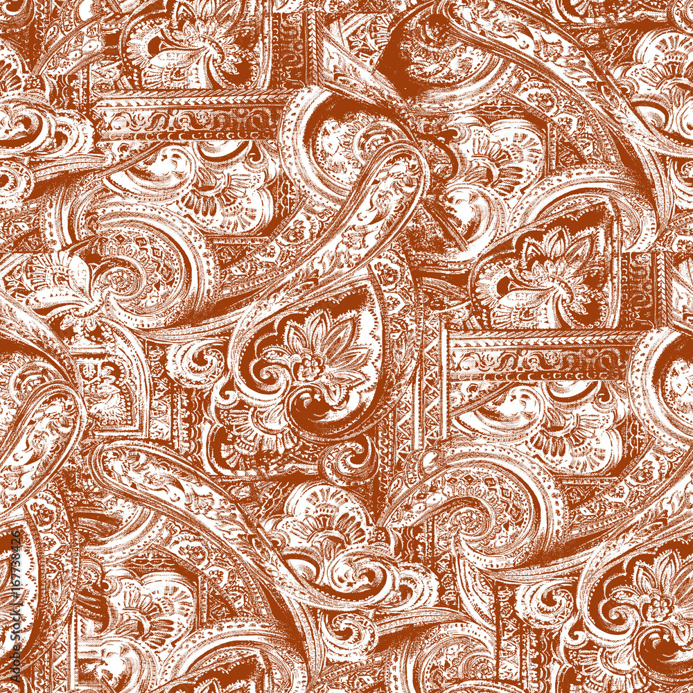 掠れたエスニック柄 Stock イラスト Adobe Stock