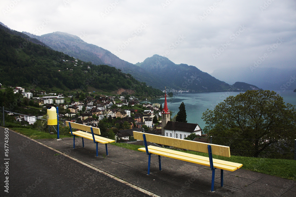 lake in switzerland