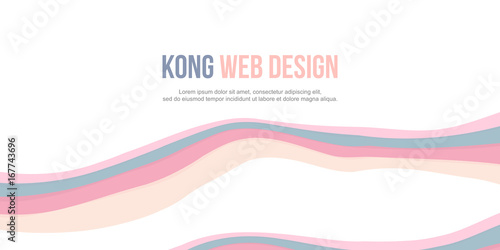 Abstract background header website design