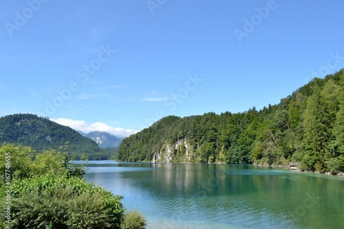 Lac dans l'Allgau près de fussen