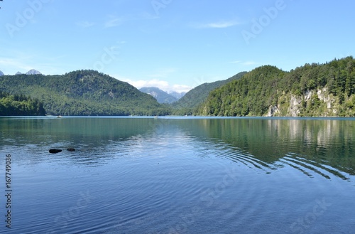 Lac Alpsee    Schwangau en Allemagne